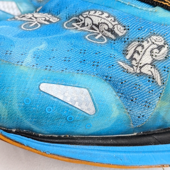 Newton Kona 2018 running shoes 11.5 turtles Hawaii turquoise blue orange - Picture 7 of 17